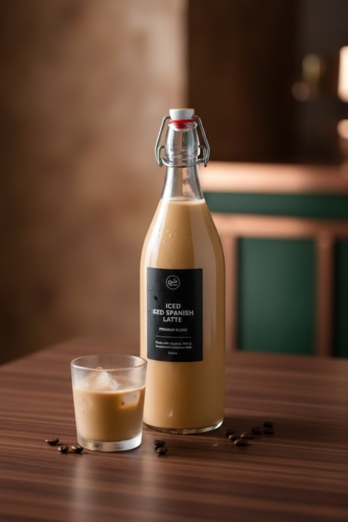 Iced Spanish Latte