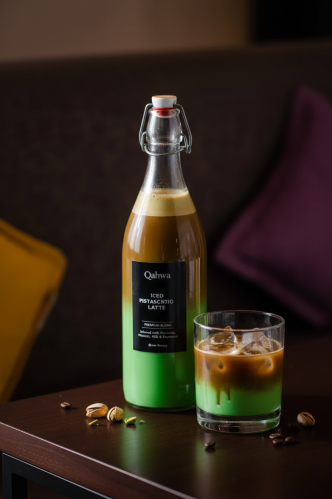 Iced Pistachio Latte